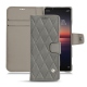 Lederschutzhülle Sony Xperia 1 II - Acier vintage - Couture
