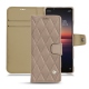 Funda de piel Sony Xperia 1 II - Taupe vintage - Couture