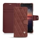 Sony Xperia 1 II leather case - Passion vintage - Couture