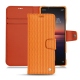 Housse cuir Sony Xperia 1 II - Abaca arancio