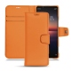 Capa em pele Sony Xperia 1 II - Orange PU