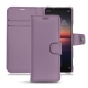 Capa em pele Sony Xperia 1 II - Lilas PU
