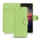Capa em pele Sony Xperia 1 II - Vert olive PU