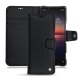Sony Xperia 1 II leather case - Noir élégant