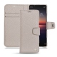 Lederschutzhülle Sony Xperia 1 II - Taupe innocent