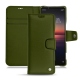 Sony Xperia 1 II leather case - Vert Veggie