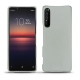 Sony Xperia 1 II leather cover - Gris ( Nappa - Pantone W428C ) 