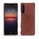 レザーケース Sony Xperia 1 II - Passion vintage ( Glutton - Red ) 