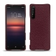 Capa em pele Sony Xperia 1 II - Lie de vin ( Pantone 5115C ) 