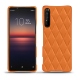 レザーケース Sony Xperia 1 II - Orange - Couture ( Nappa - Pantone 1495U ) 