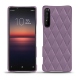 Custodia in pelle Sony Xperia 1 II - Lilas - Couture ( Nappa - Pantone 2645U ) 