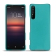 レザーケース Sony Xperia 1 II - Bleu fluo
