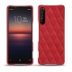 Custodia in pelle Sony Xperia 1 II - Rouge troupelenc - Couture