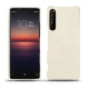 Custodia in pelle Sony Xperia 1 II - Blanc escumo