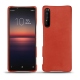 Lederschutzhülle Sony Xperia 1 II - Arange clouquié