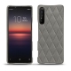 Lederschutzhülle Sony Xperia 1 II - Acier vintage - Couture