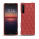 Lederschutzhülle Sony Xperia 1 II - Cerise vintage - Couture