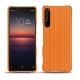 Custodia in pelle Sony Xperia 1 II - Abaca arancio