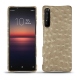 Funda de piel Sony Xperia 1 II - Autruche desert