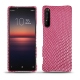 Lederschutzhülle Sony Xperia 1 II - Serpent ciclamino
