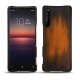Coque cuir Sony Xperia 1 II - Marron Patine
