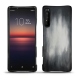 Coque cuir Sony Xperia 1 II - Gris Patine