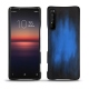 Lederschutzhülle Sony Xperia 1 II - Bleu Patine