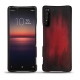 Coque cuir Sony Xperia 1 II - Rouge Patine