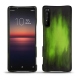 Capa em pele Sony Xperia 1 II - Vert Patine