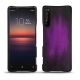 Lederschutzhülle Sony Xperia 1 II - Violet Patine