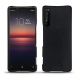 Custodia in pelle Sony Xperia 1 II - Noir élégant