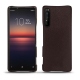 Custodia in pelle Sony Xperia 1 II - Marron envoûtant