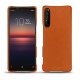 Capa em pele Sony Xperia 1 II - Orange vibrant