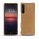 Funda de piel Sony Xperia 1 II - Beige Veggie