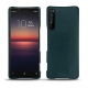 Funda de piel Sony Xperia 1 II - Bleu Veggie