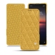 Capa em pele Sony Xperia 1 II - Mimosa - Couture ( Pantone 141C ) 