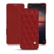 Capa em pele Sony Xperia 1 II - Tomate - Couture ( Pantone 187C ) 