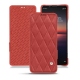 Housse cuir Sony Xperia 1 II - Cerise vintage - Couture