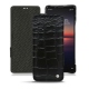Capa em pele Sony Xperia 1 II - Crocodile nero