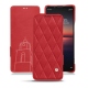 レザーケース Sony Xperia 1 II - Rouge troupelenc - Couture
