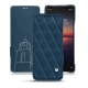 Sony Xperia 1 II leather case - Blu mediterran - Couture