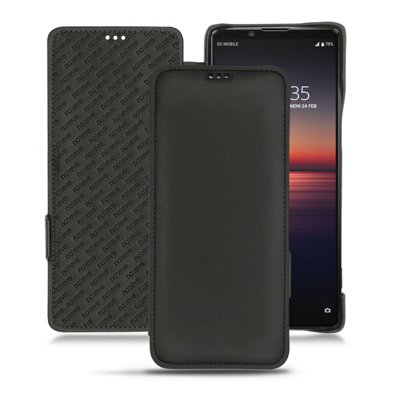 Housse cuir Sony Xperia 1 II - Noir PU