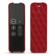 Custodia Siri Remote - Rouge - Couture ( Nappa - Pantone 199C ) 