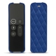 Siri Remote case - Bleu océan - Couture ( Nappa - Pantone 293C ) 