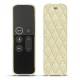 Housse Siri Remote - Ivoire - Couture ( Sleek P C12 - White ) 