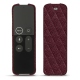 Housse Siri Remote - Lie de vin - Couture ( Pantone 5115C ) 