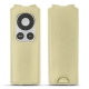 Schutzhülle Apple Remote Fernbedienung - Beige ( Nappa - Pantone 7502C ) 