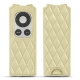 Schutzhülle Apple Remote Fernbedienung - Beige - Couture ( Nappa - Pantone 7502C ) 