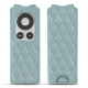 Apple Remote case - Bleu ciel - Couture ( Nappa - Pantone 277C ) 