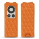 Apple Remote case - Orange - Couture ( Nappa - Pantone 1495U ) 